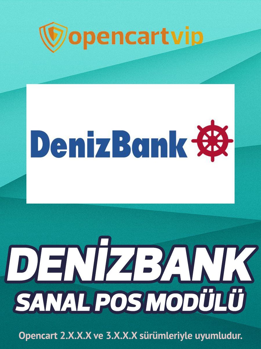 Denizbank Sanal Pos Modülü Denizbank Sanal Pos Modülü