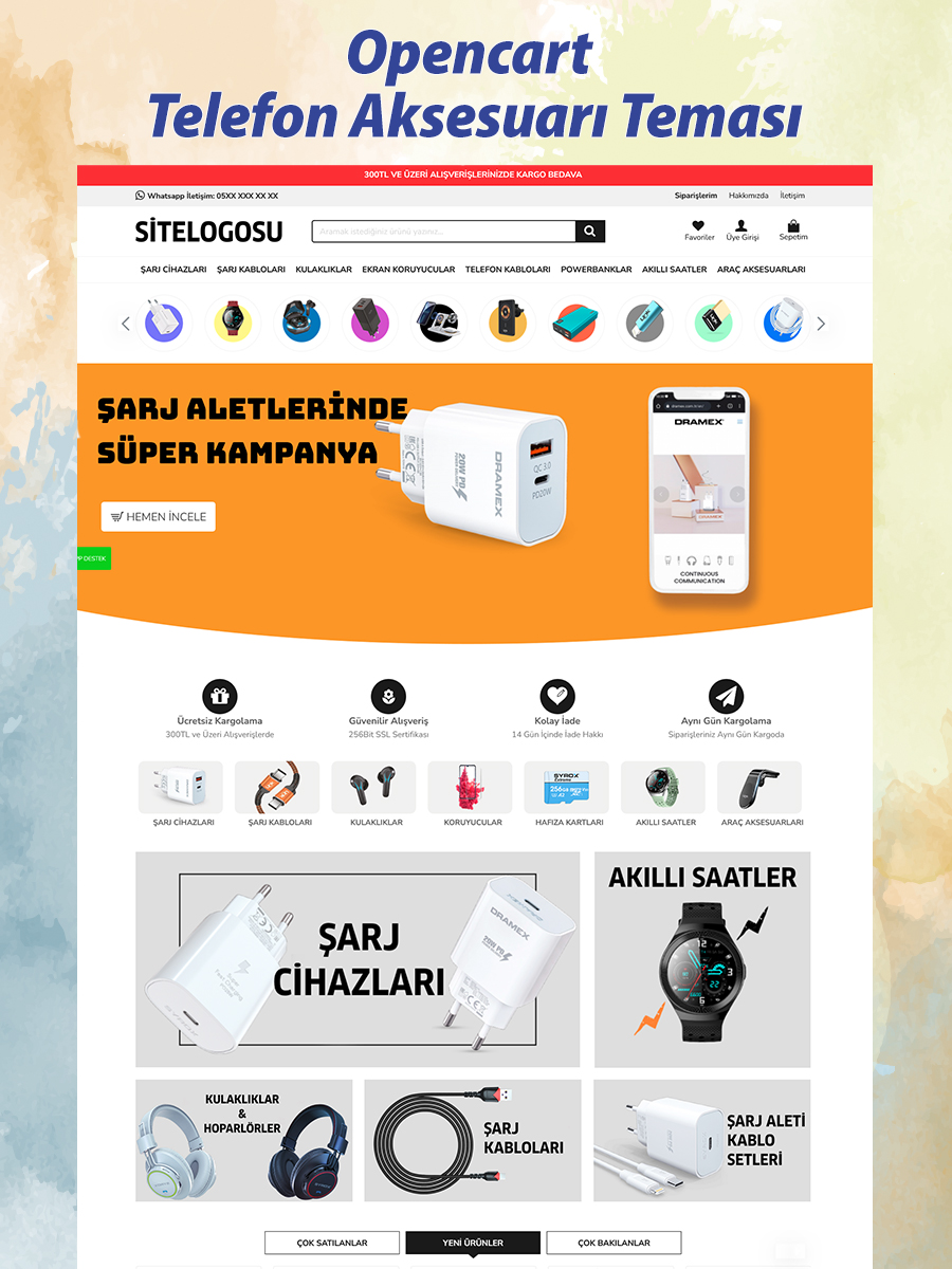 Telefon Aksesuarı Satış Teması